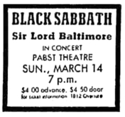 Black Sabbath / Sir Lord Baltimore on Mar 14, 1971 [662-small]