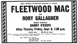 Fleetwood Mac / Rory Gallagher / Danny O'Keefe on Sep 8, 1972 [954-small]