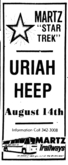Uriah Heep / Blue Oyster Cult / Atlanta Rhythm Section on Aug 14, 1975 [987-small]