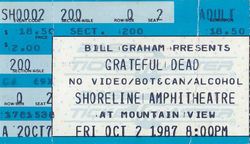 Grateful Dead on Oct 2, 1987 [210-small]