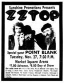 ZZ Top / Point Blank on Nov 27, 1979 [322-small]