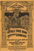 Poster design: Randy Tuten, The Wild Tchoupitoulas / The Neville Brothers / Professor Longhair on Sep 20, 1977 [565-small]