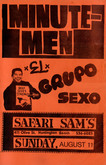 Exobiota / El Grupo Sexo / Minutemen on Aug 11, 1985 [629-small]