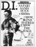 D.I. / The Hags / Blind Hatred on Aug 13, 1985 [630-small]