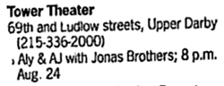 Aly & AJ / Jonas Brothers on Aug 24, 2006 [781-small]