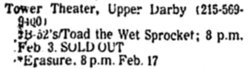 The B-52's / Toad the Wet Sproket on Feb 3, 1990 [935-small]
