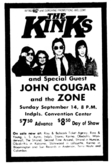 The Kinks / John Mellencamp / Zone on Sep 14, 1980 [979-small]