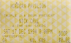 tags: Nick Cave and The Bad Seeds, Ticket - Nick Cave and the Bad Seeds / Kim Salmon And The Surrealists / Crow on Dec 17, 1994 [985-small]
