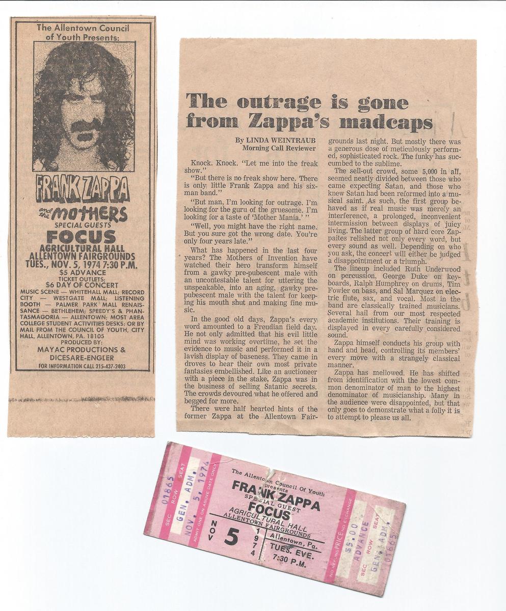 Concert History of Agricultural Hall, Allentown Fairgrounds Allentown