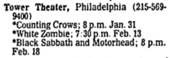 Counting Crows / Peter Stuart on Jan 31, 1994 [042-small]