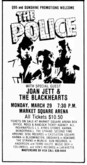 The Police / Joan Jett & The Blackhearts on Mar 29, 1982 [073-small]