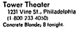 Concrete Blonde on Oct 18, 1990 [152-small]