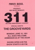 311 / GrooveYards on Jun 10, 1991 [205-small]