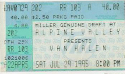Our Lady Peace / Van Halen / Skid Row on Jul 29, 1995 [287-small]