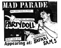 Mad Parade / Partydoll on Sep 29, 1985 [313-small]
