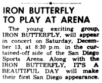 iron butterfly / It's A Beautiful Day on Dec 13, 1969 [344-small]