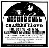 Jethro Tull / Charles Lloyd on Oct 16, 1970 [410-small]