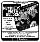 New Kids On The Block / Biscuit on Dec 9, 1990 [531-small]