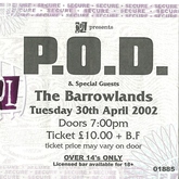 P.O.D. / Il Nino / Skindred on Apr 30, 2002 [572-small]