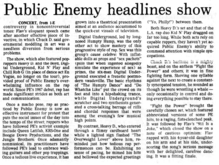 Public Enemy / Kid N Play / Digital Underground / Heavy D / En Vogue on Jul 6, 1990 [696-small]