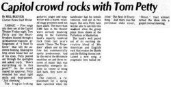 Tom Petty And The Heartbreakers / tommy tutone on Jun 27, 1980 [718-small]