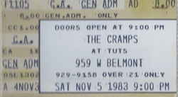The Cramps on Nov 5, 1983 [753-small]