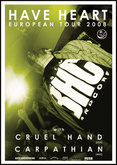 Have Heart / Cruel Hand / Carpathian on Dec 12, 2008 [378-small]