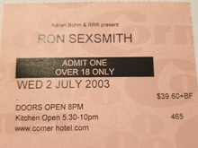 Ron Sexsmith on Jul 2, 2003 [782-small]