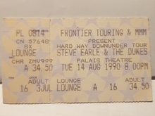 Steve Earle & The Dukes on Aug 14, 1990 [791-small]