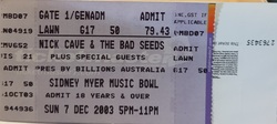 Nick Cave & The Bad Seeds on Dec 7, 2003 [827-small]