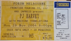 PJ Harvey / Machine Translations on Nov 29, 2004 [829-small]
