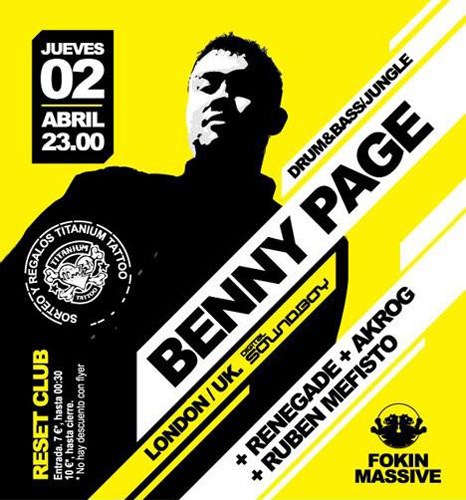 benny page tour