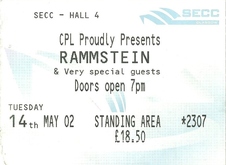 Rammstein / American Head Charge / Raging Speedhorn on May 14, 2002 [921-small]