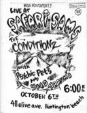 The Conditionz / Pychic Pets / Yard Trauma on Oct 6, 1985 [988-small]