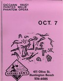 Saccharine Trust / Painted Willie / Phantom Opera on Oct 7, 1985 [989-small]