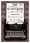 The Sound Of Typewriters / Kyoto / Loco batería+portatil ¿? on Jun 6, 2009 [400-small]