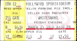 Whitesnake / Great White on Mar 25, 1988 [226-small]