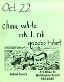 Gazebo T-Shirt / Rik L. Rik / China White on Oct 22, 1985 [322-small]