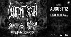 Decrepit Birth / The Kennedy Veil / Animus / Oscillation / Cordyceps on Aug 12, 2019 [413-small]