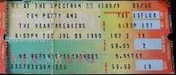 Tom Petty And The Heartbreakers / tommy tutone on Jul 8, 1980 [436-small]