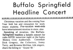 Buffalo Springfield / Blue Cheer / The Collectors / Sonny Terry / Brownie McGhee on Dec 9, 1967 [812-small]