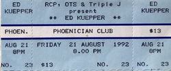 tags: Ed Kuepper, Ticket - Ed Kuepper / Cleopatra Wong / Big Heavy Stuff on Aug 21, 1992 [818-small]