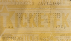 tags: Ticket - Foo Fighters / Hard-Ons on Jan 23, 2003 [917-small]