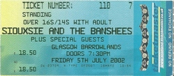 Siouxsie & The Banshees / Ex-girl on Jul 5, 2002 [944-small]