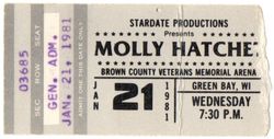 Molly Hatchet on Jan 21, 1981 [957-small]