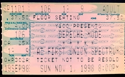 Depeche Mode on Nov 1, 1998 [122-small]