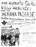 Hypnotic Curve / Willy Hebinski and the Hebner Brigade / Sudden Numbing Tragedy / Glee Club on Dec 21, 1985 [259-small]