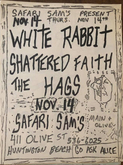 White Rabbit / The Hags / Shattered Faith on Nov 14, 1985 [296-small]