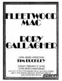 Fleetwood Mac / Rory Gallagher / KISS on Feb 17, 1974 [498-small]