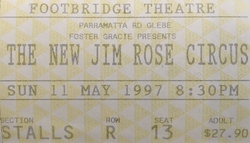 tags: Ticket - Jim Rose Circus on May 11, 1997 [520-small]
